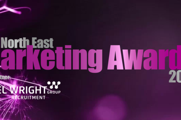 Image featuring the text "North East Marketing Awards 2022"