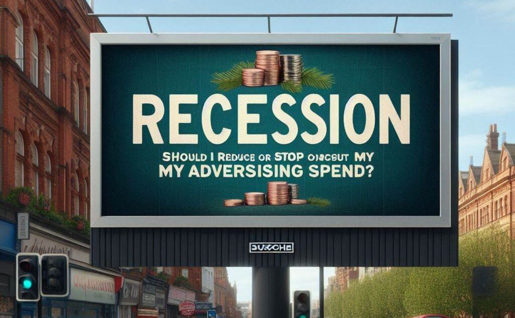 Advertising in a recession
