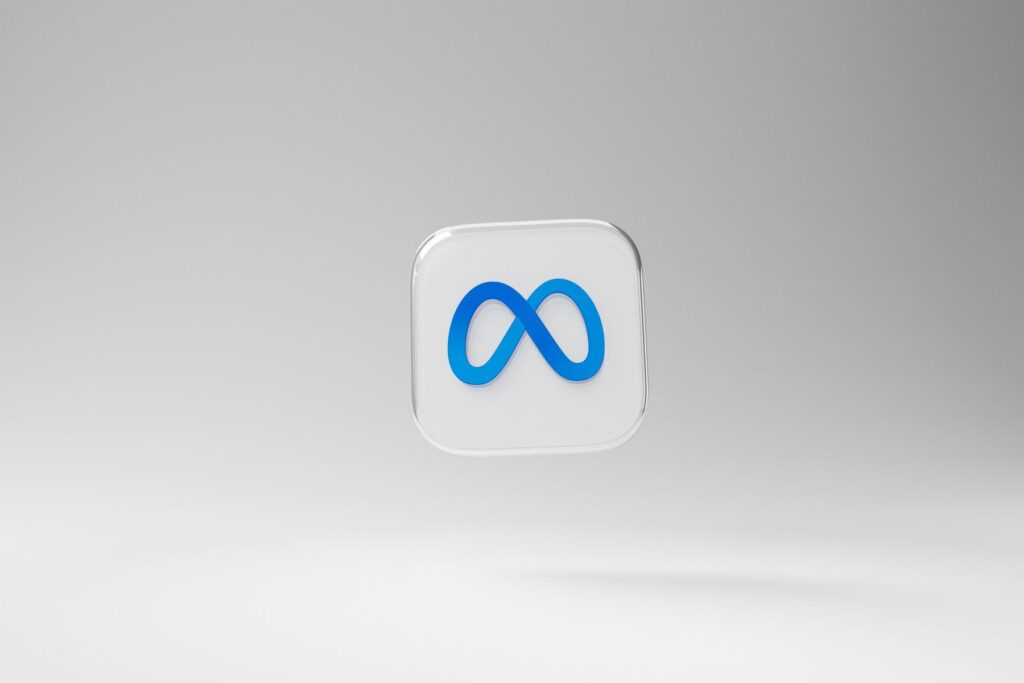 Meta app icons on a phone screen
