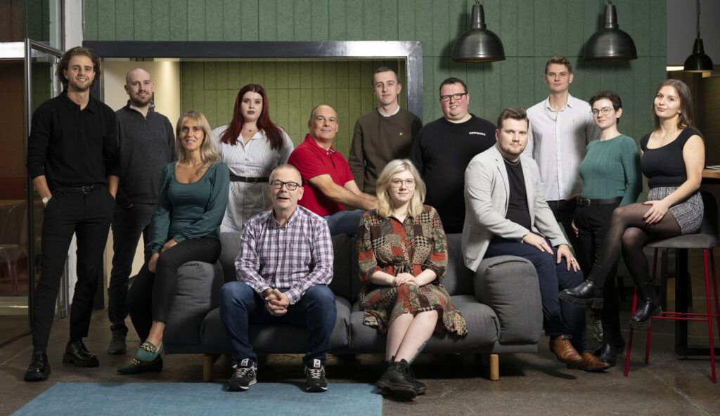 The Route team at the Newcastle office